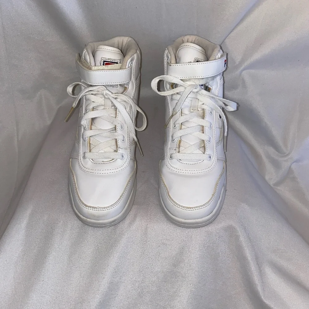 Fila White Hightop Sneakers